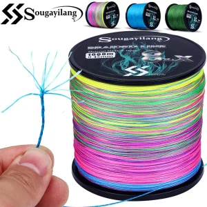 חוט דיג PE 9 גדילים Sougayilang - 300,500,1000 מטר