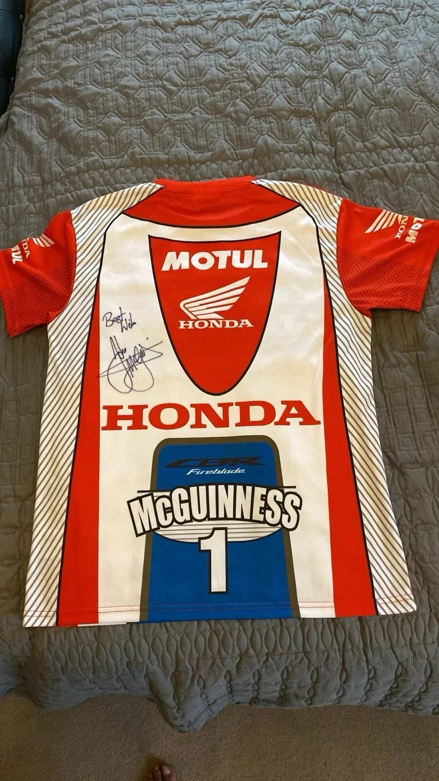 חולצת רכיבה TT John McGuinness - מנדפת זיעה