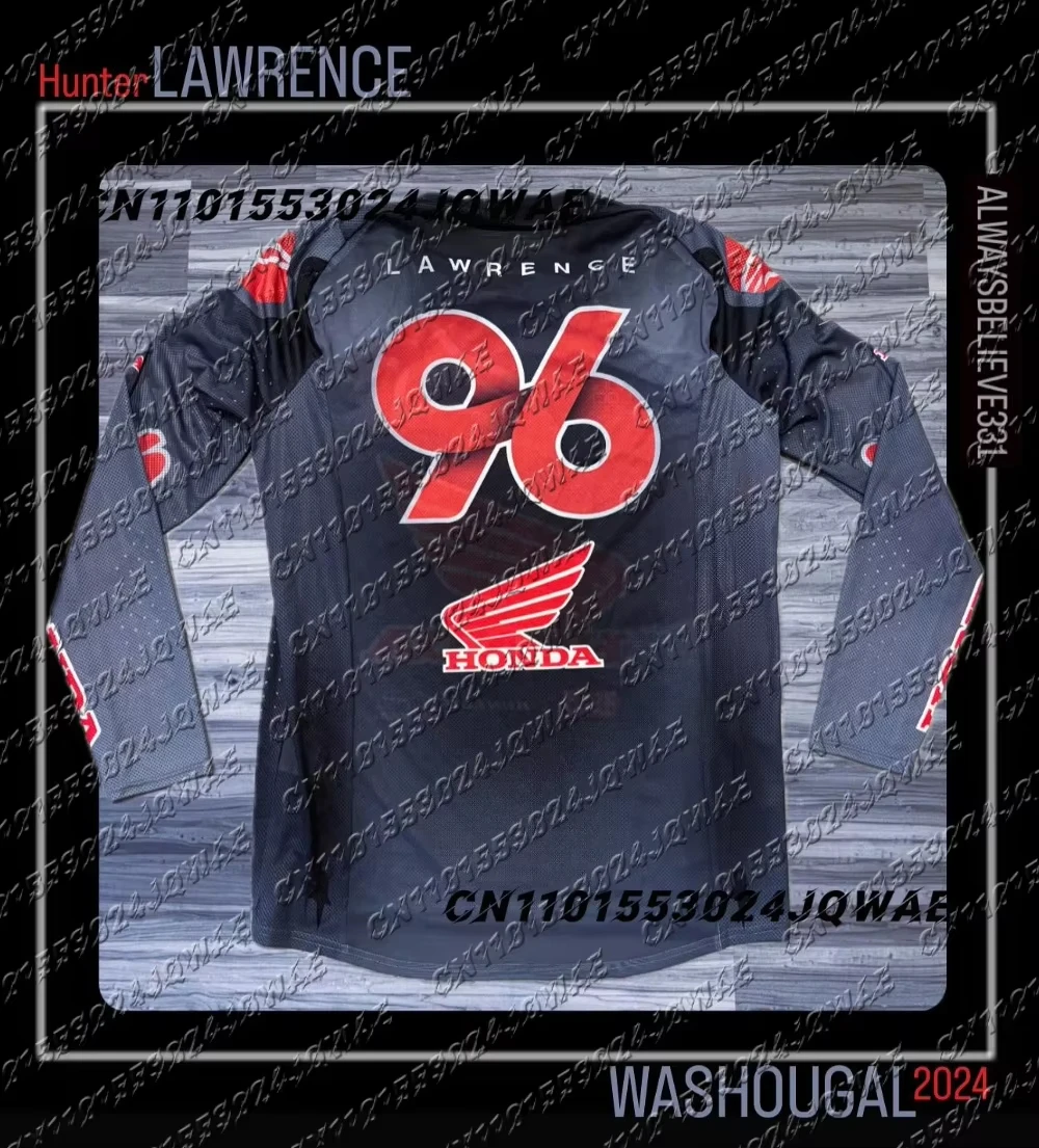 חולצת רכיבה הונדה רטרו - חולצת MXGP גברים ארוכה