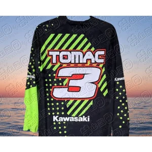 חולצת רכיבה קאוואסאקי קיץ- ספורט נושם ודוחה זיעה