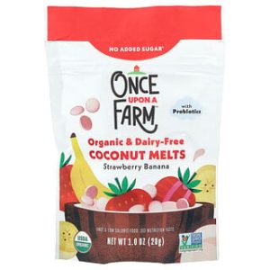 חטיף אורגני לקטנטנים Once Upon A Farm - תות בננה