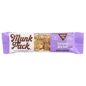 חטיף אנרגיה Munk Pack - קרמל ומלח ים - 35 גרם