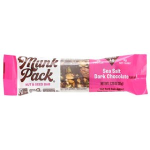 חטיף אנרגיה - Munk Pack - שוקולד מריר ומלח ים