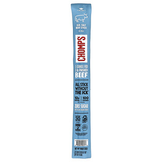 חטיף בשר בקר Chomps Sea Salt עדין - 32 גרם