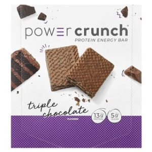 חטיף חלבון טריפל שוקולד Power Crunch - 12 יחידות