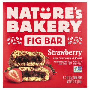 חטיף תאנים Natures Bakery - תות - 6 יחידות - 1.1 ק"ג