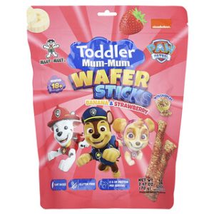 חטיפי Mum-Mum בטעם בננה ותות-Paw Patrol- 14 יחידות