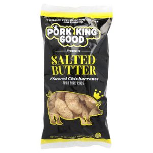 חטיפי חזיר Chicharrones בטעם חמאה - Pork King Good