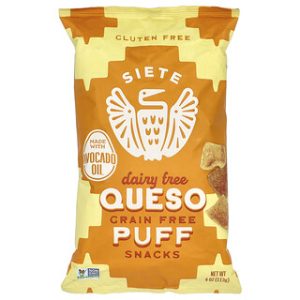 חטיפי תירס ללא גלוטן - Siete Queso 113 גרם