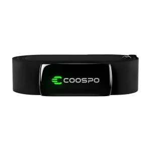 חיישן דופק COOSPO H9Z - רצועת חזה נטענת Bluetooth