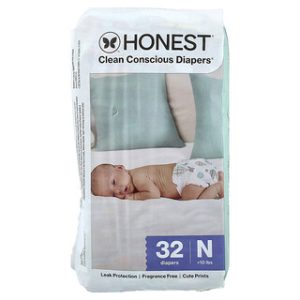 חיתולי טבעיים לתינוק - Honest Company Above All 32 יח'