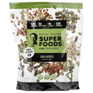 חלבון זרעי דלעת-פשתן-חמניות Dr. Murray's - 2 ליברות