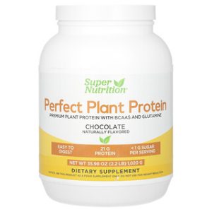 חלבון טבעוני שוקולד - Super Nutrition Perfect Plant 1 ק"ג