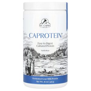 חלבון מי גבינה Caprotein® וניל - 453 גרם - Mt. Capra