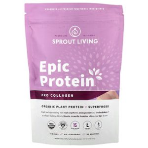 חלבון צמחי אורגני Epic Protein Pro-Collagen - Sprout Living