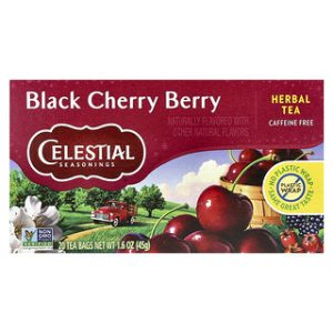 חליטת צמחים Celestial Seasonings - דובדבן שחור ללא קפאין
