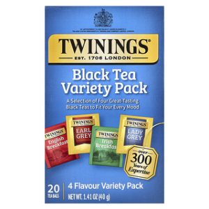 חליטת תה שחור Twinings - מארז 20 שקיקים