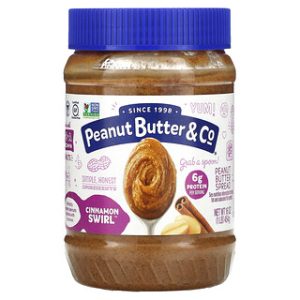 חמאת בוטנים קינמון סוויריל - Peanut Butter & Co - 454 גרם