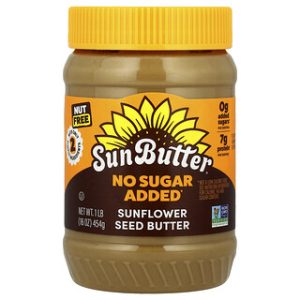 חמאת זרעי חמניות SunButter - ללא סוכר - 454 גרם