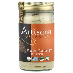 חמאת קשיו אורגנית גולמית - Artisana 14oz