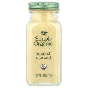 חרדל טחון אורגני Simply Organic - 75 גרם