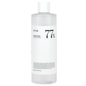 טונר הרגעה Anua Heartleaf 77% - 500 מ"ל - לעור רגוע