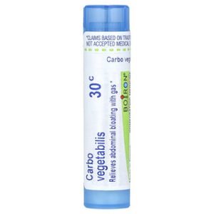 כדורי Carbo Vegetabilis 30C - הקלה על גזים ונפיחות