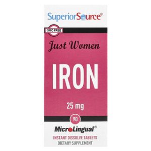 כדורי ברזל לנשים 25 מ"ג - Superior Source