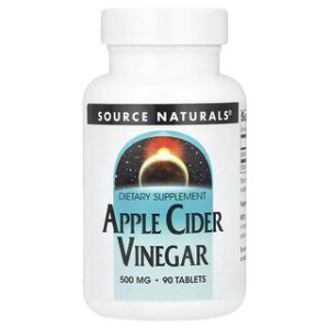 כדורי חומץ תפוחים 500 מ"ג - Source Naturals