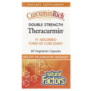 כורכום Theracurmin 60 מ"ג , 60 כמוסות - Natural Factors