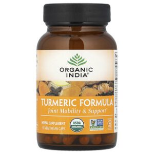 כורכום אורגני Organic India - 90 כמוסות טבעוניות