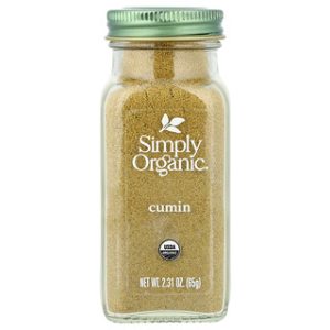 כמון טחון Simply Organic , 2.31 oz , תבלין איכותי