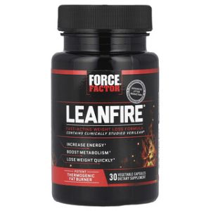 כמוסות הרזיה LeanFire - Force Factor , 30 יחידות