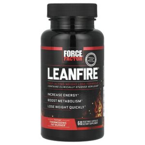 כמוסות הרזיה LeanFire Force Factor - 60 יחידות