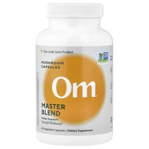 כמוסות פטריות מאסטר בלנד Om - 84 כמוסות צמחיות