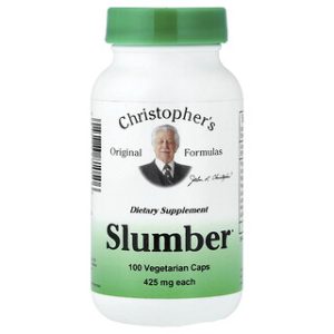 כמוסות שינה טבעיות Slumber - כריסטופרס 100 כמוסות