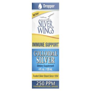 כסף קולואידי 250ppm - Natural Path Silver Wings - 120ml