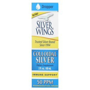 כסף קולואידי 50 PPM - Natural Path Silver Wings 60 מ"ל