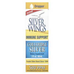 כסף קולואידי 500 PPM - Natural Path Silver Wings 60 מ"ל