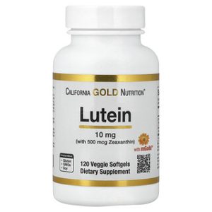 לוטאין וזאקסנטין , California Gold Nutrition - 120 כמוסות