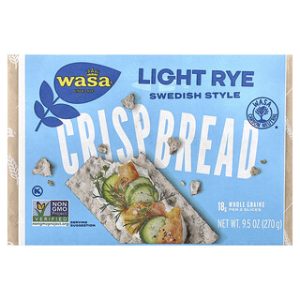 לחם פריך Wasa Light Rye - 270 גרם - בריא וטעים