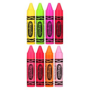 ליפ סמאקר Crayola - מארז מסיבה 8 יחידות - באלם לשפתיים