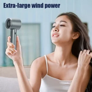 מאוורר נייד מיני - 120 מהירויות, נטען USB - קירור חזק
