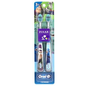 מברשות שיניים Oral-B פיקסאר לילדים - 2 יחידות