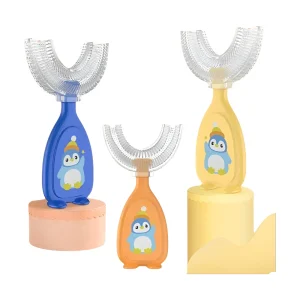 מברשת שיניים U לילדים - מנקה שיניים ומרגיע חניכיים