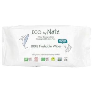 מגבונים לחים Naty 100% טבעיים ללא ריח- 56 יחידות