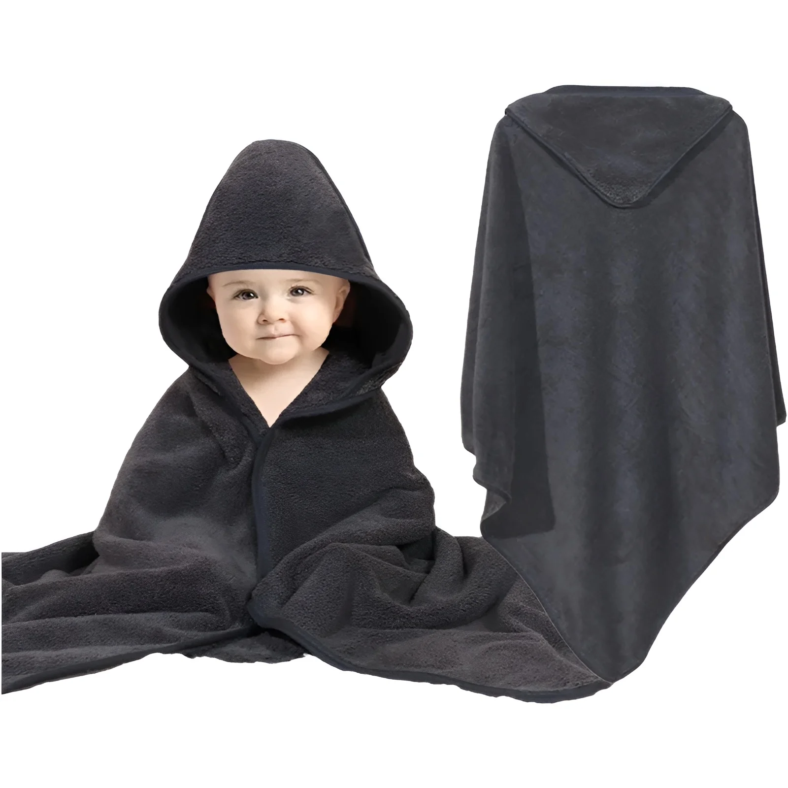 מגבת תינוק רכה 80,80 ס"מ - בגדי תינוקות קורל פליס