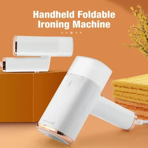 מגהץ קיטור נייד לבגדים - 1000W - מסיר קרדית