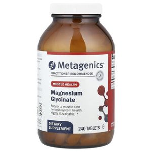 מגנזיום גליצינאט 100 מ"ג - 240 טבליות - Metagenics
