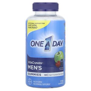 מולטי ויטמין לגברים One-A-Day - 170 גומי לעיסה